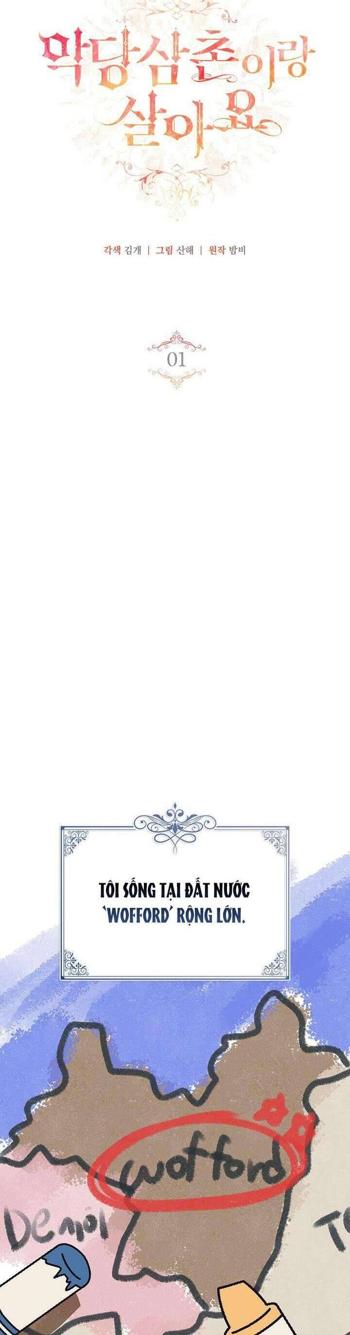 Tôi Sống Với Người Cậu Phản Diện Của Mình Chap 1 - Next Chap 2