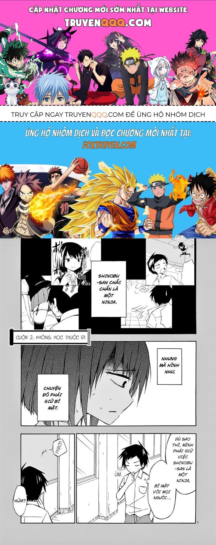 Ninja Shinobu-San No Junjou Chap 2 - Next Chap 3