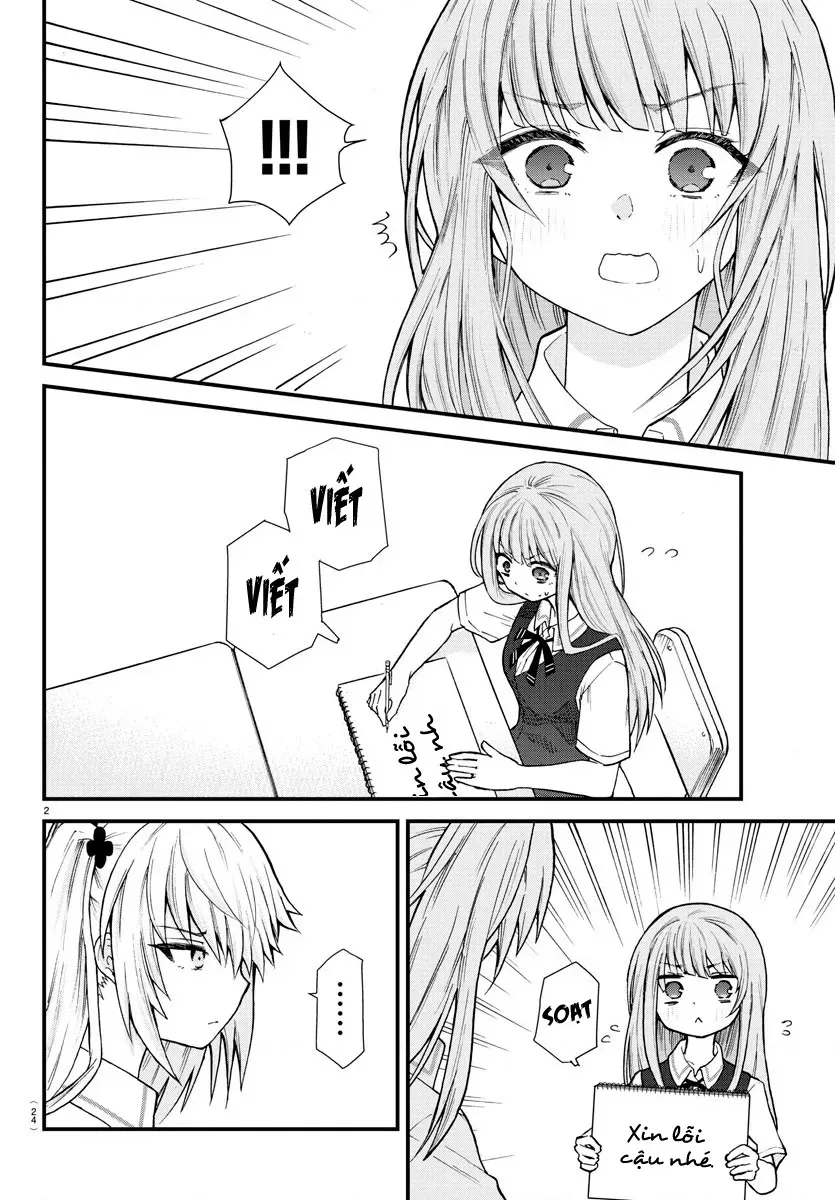 Cô Bạn Bị Mất Đi Giọng Nói Luôn Nghĩ Rằng Chap 1 - Next Chap 2