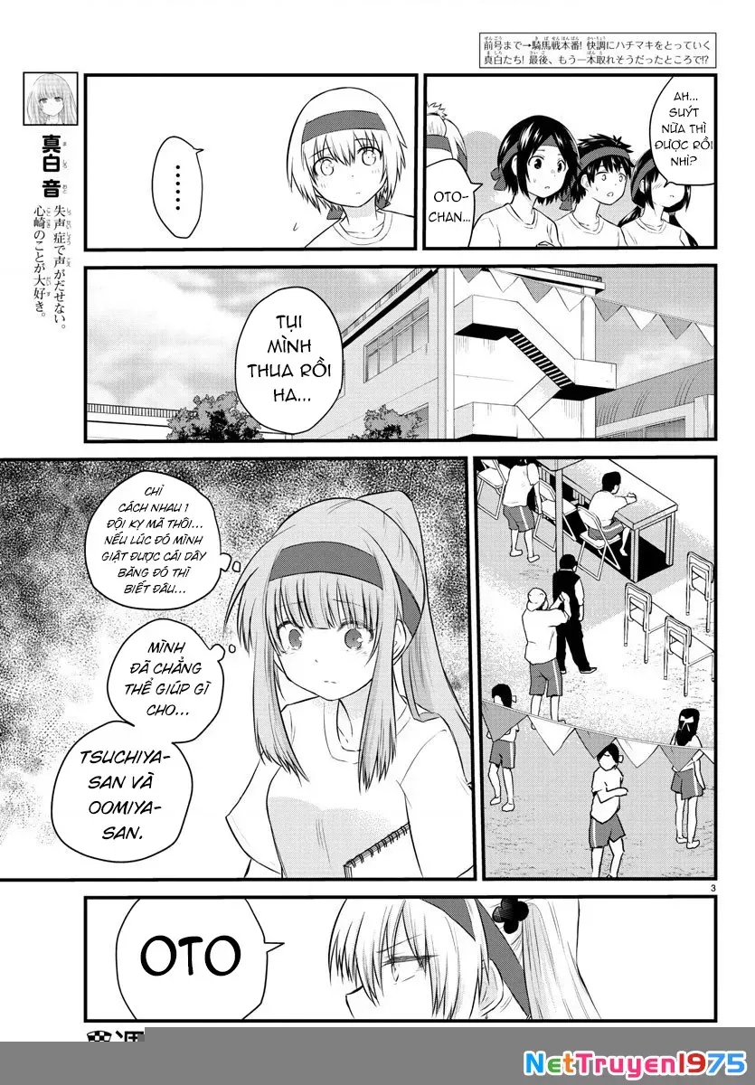 Cô Bạn Bị Mất Đi Giọng Nói Luôn Nghĩ Rằng Chap 37 - Next Chap 38