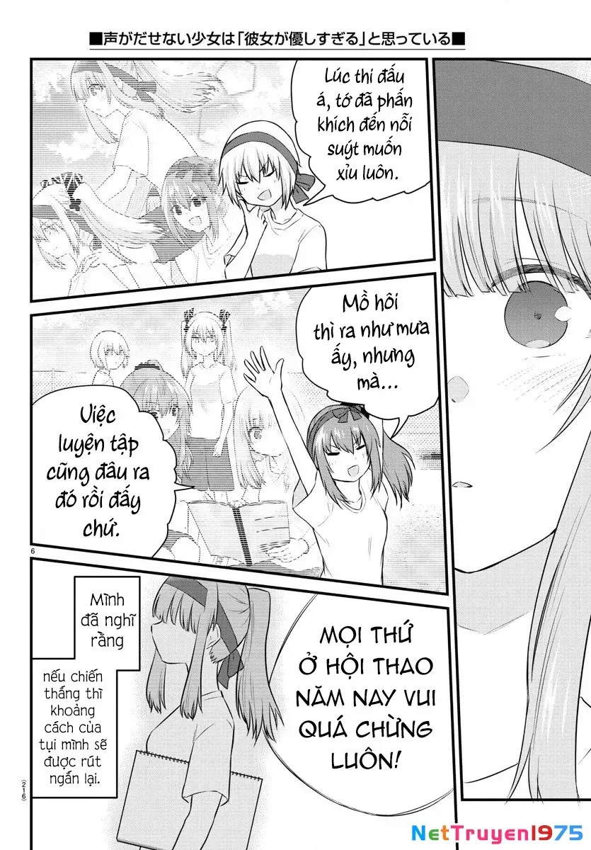 Cô Bạn Bị Mất Đi Giọng Nói Luôn Nghĩ Rằng Chap 37 - Next Chap 38