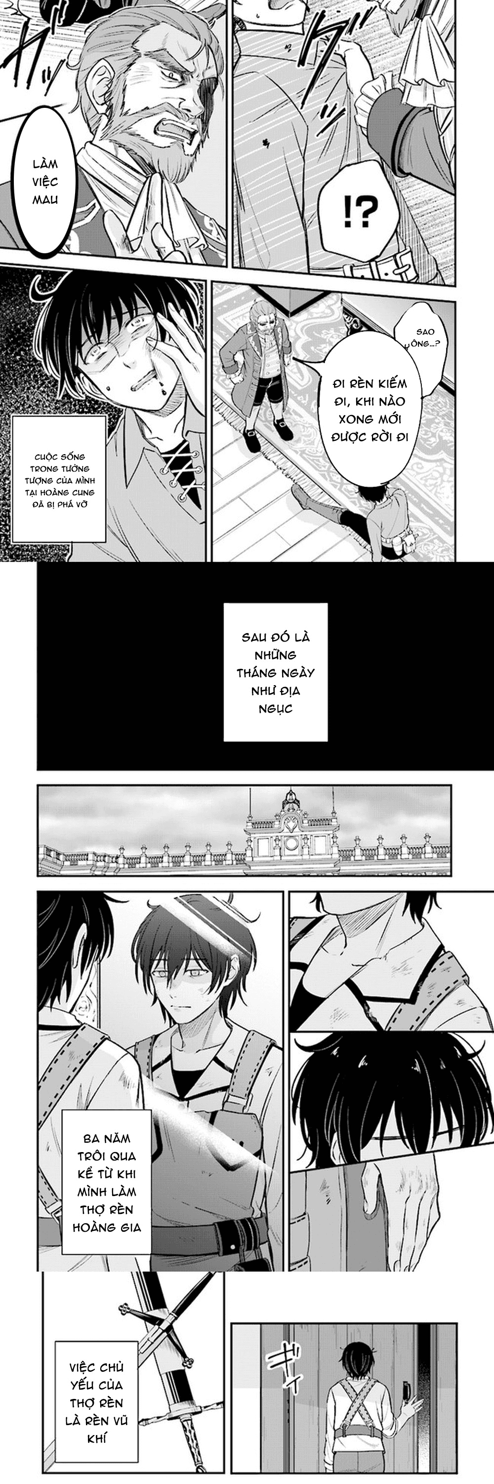 Cuộc Sống Hằng Ngày Của Thợ Rèn Hoàng Gia Sau Khi Bị Trục Xuất Chap 1 - Next Chap 2