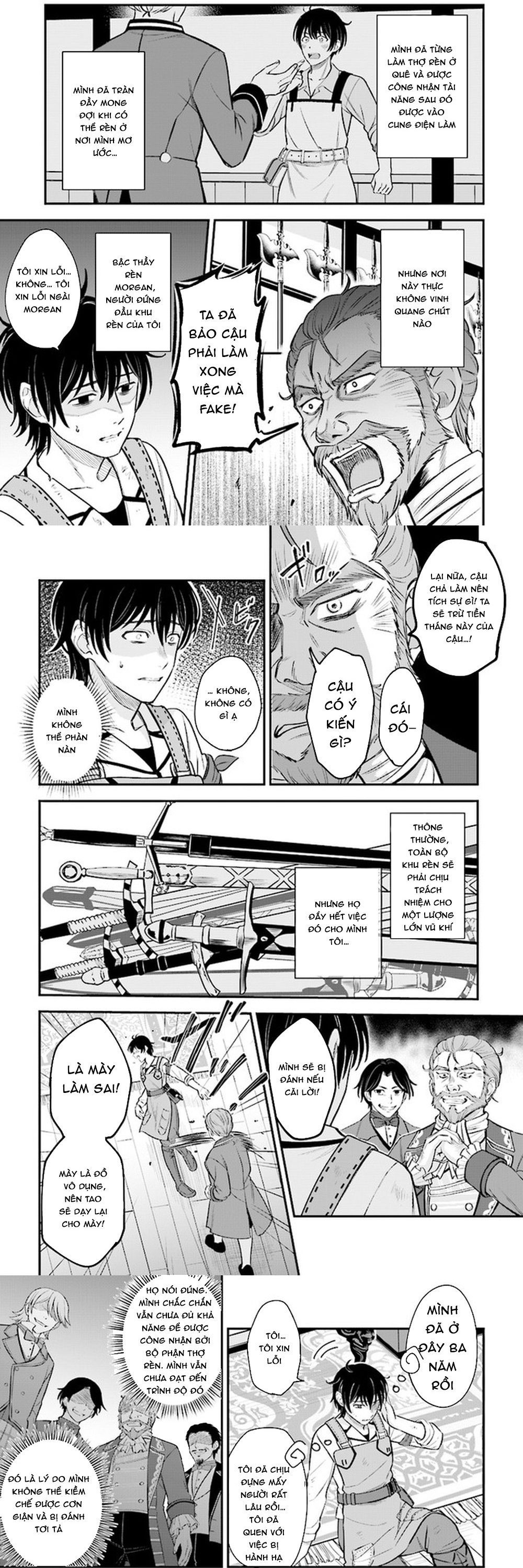 Cuộc Sống Hằng Ngày Của Thợ Rèn Hoàng Gia Sau Khi Bị Trục Xuất Chap 1 - Next Chap 2