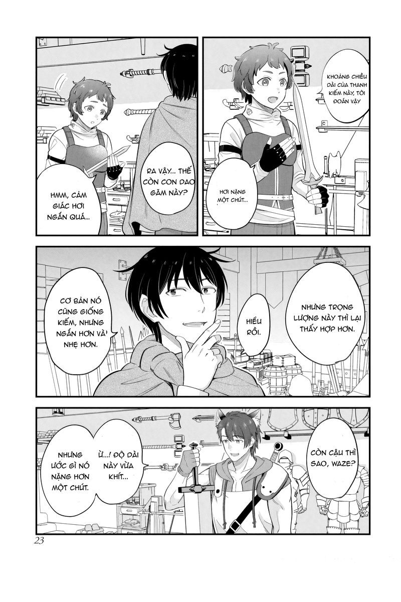 Cuộc Sống Hằng Ngày Của Thợ Rèn Hoàng Gia Sau Khi Bị Trục Xuất Chap 11 - Next Chap 12