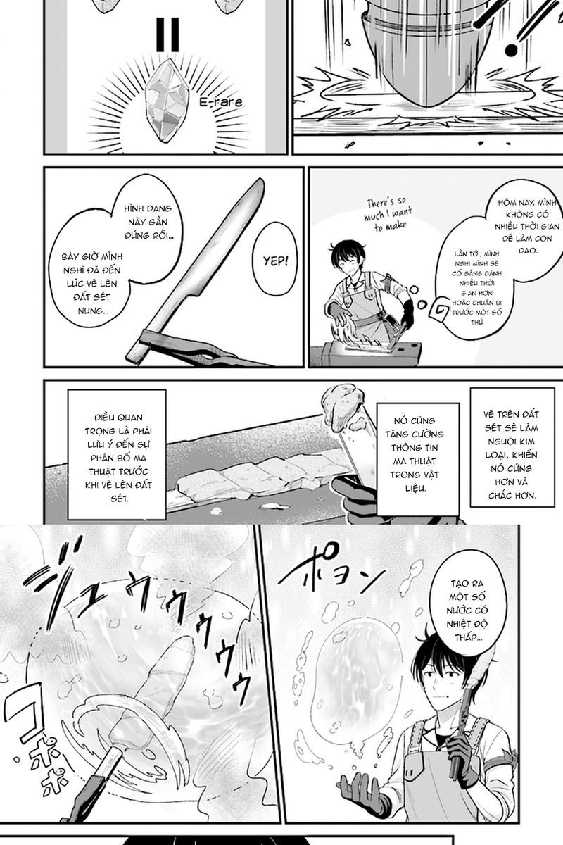 Cuộc Sống Hằng Ngày Của Thợ Rèn Hoàng Gia Sau Khi Bị Trục Xuất Chap 3 - Next Chap 4