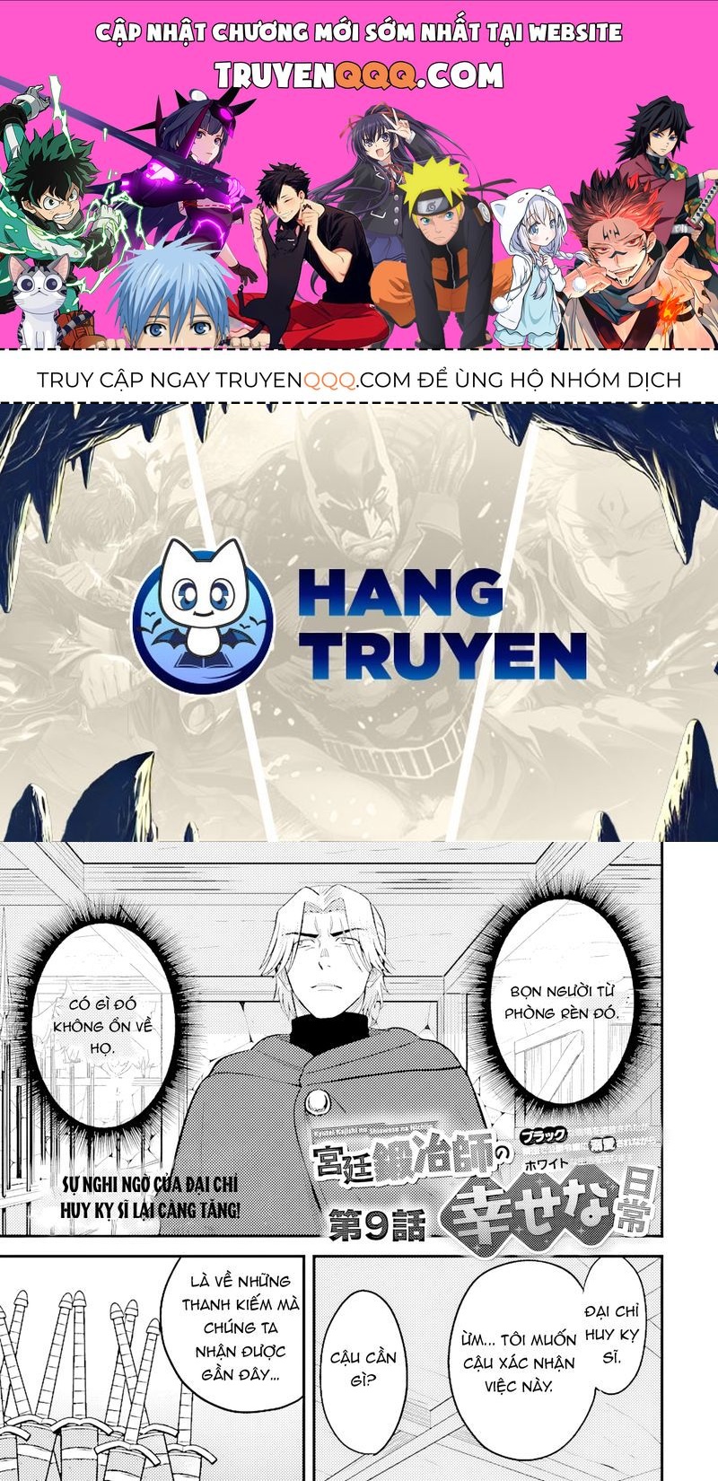 Cuộc Sống Hằng Ngày Của Thợ Rèn Hoàng Gia Sau Khi Bị Trục Xuất Chap 9 - Next Chap 10