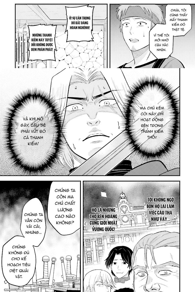 Cuộc Sống Hằng Ngày Của Thợ Rèn Hoàng Gia Sau Khi Bị Trục Xuất Chap 9 - Next Chap 10