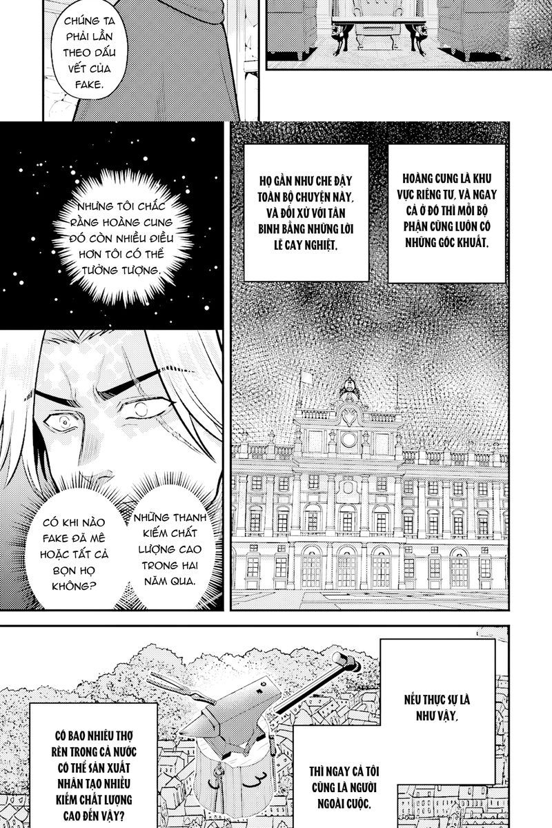 Cuộc Sống Hằng Ngày Của Thợ Rèn Hoàng Gia Sau Khi Bị Trục Xuất Chap 9 - Next Chap 10