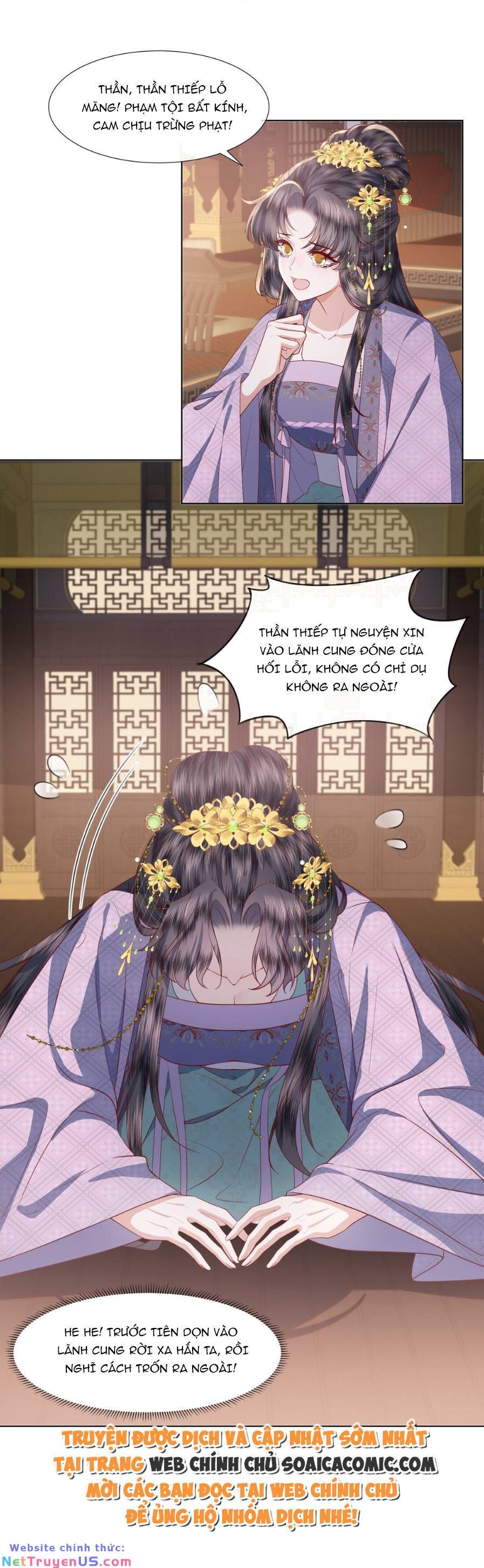 Nương Nương Mỗi Ngày Đều Trốn Thị Tẩm Chap 7 - Next Chap 8