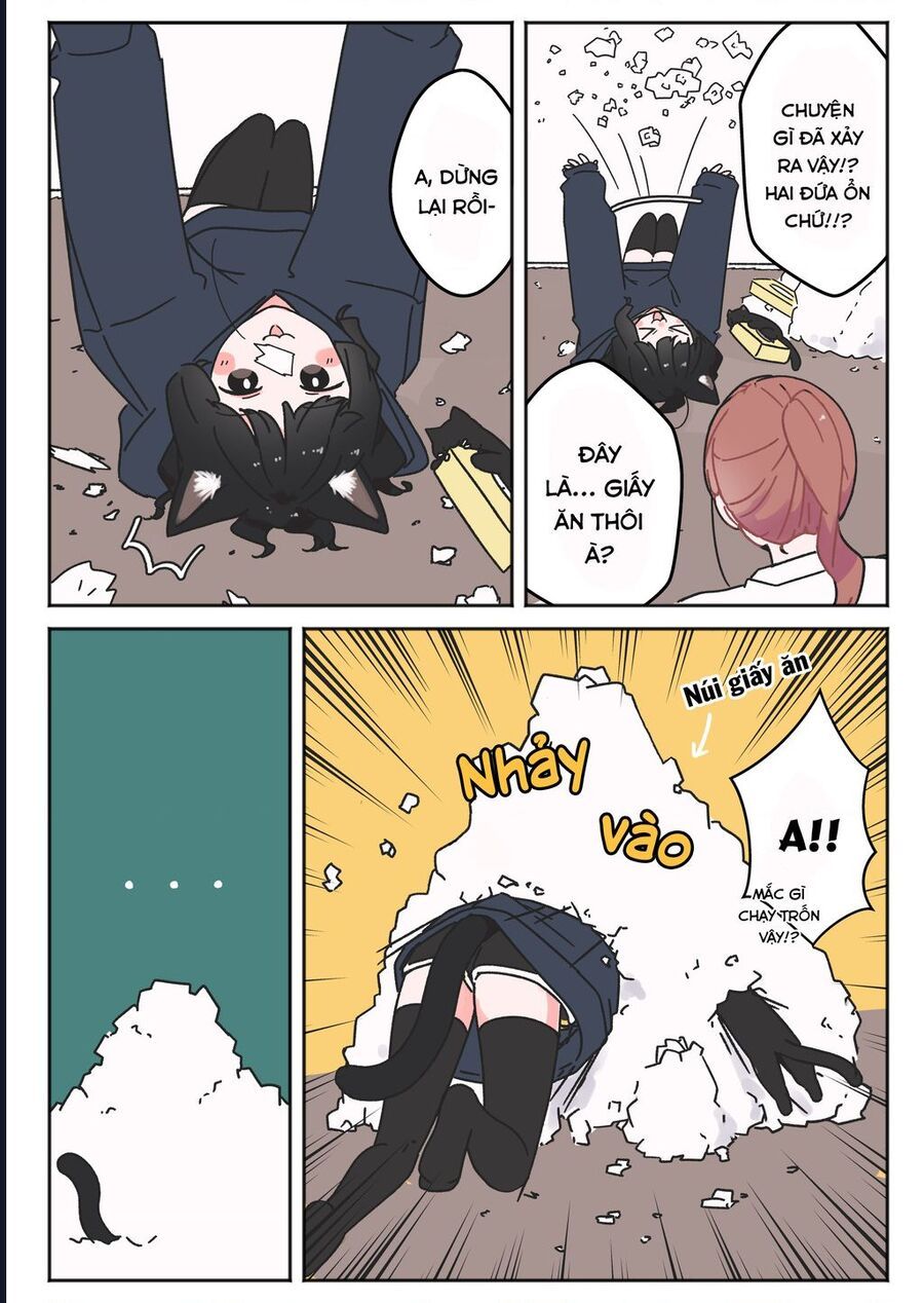 Câu Chuyện Về Con Mèo Đen Tự Nhiên Biến Thành Người. Chap 8 - Next Chap 9