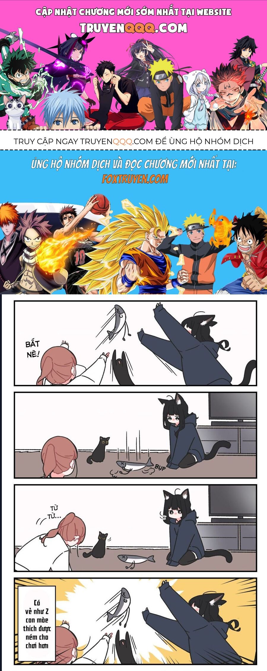 Câu Chuyện Về Con Mèo Đen Tự Nhiên Biến Thành Người. Chap 9 - Next Chap 10