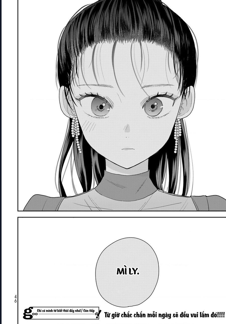 Chỉ Có Mình Tớ Biết Thôi Đấy Nhé Chap 1 - Next Chap 2