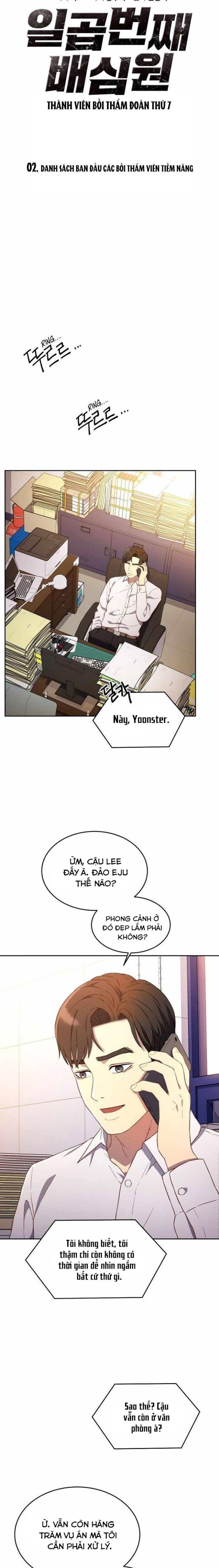 Thành Viên Bồi Thẩm Đoàn Thứ 7 Chap 2 - Next Chap 3