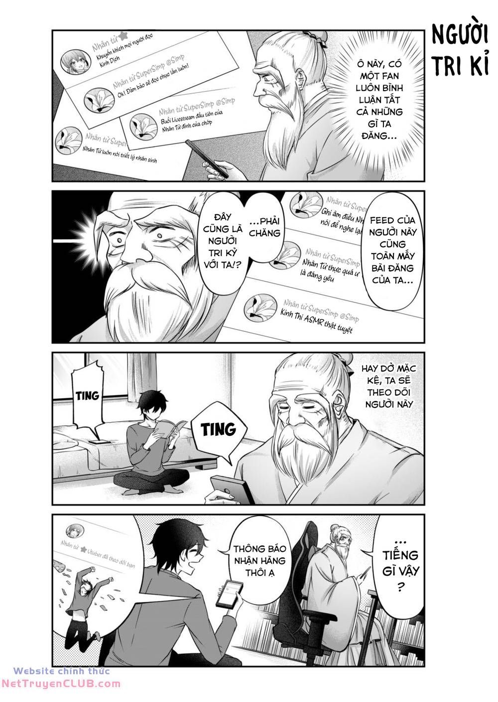 Khổng Tử Làm Vtuber Chap 3 - Next Chap 4