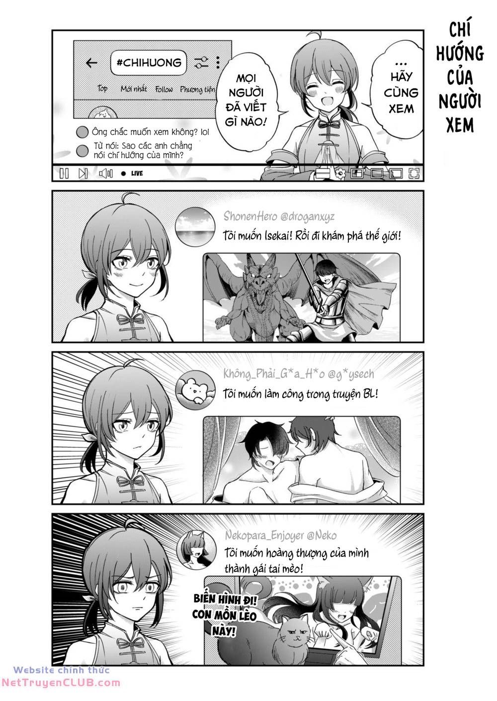 Khổng Tử Làm Vtuber Chap 3 - Next Chap 4