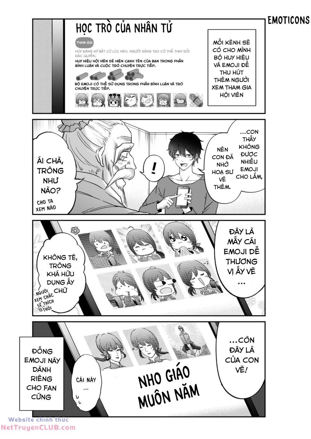 Khổng Tử Làm Vtuber Chap 4 - Next Chap 5