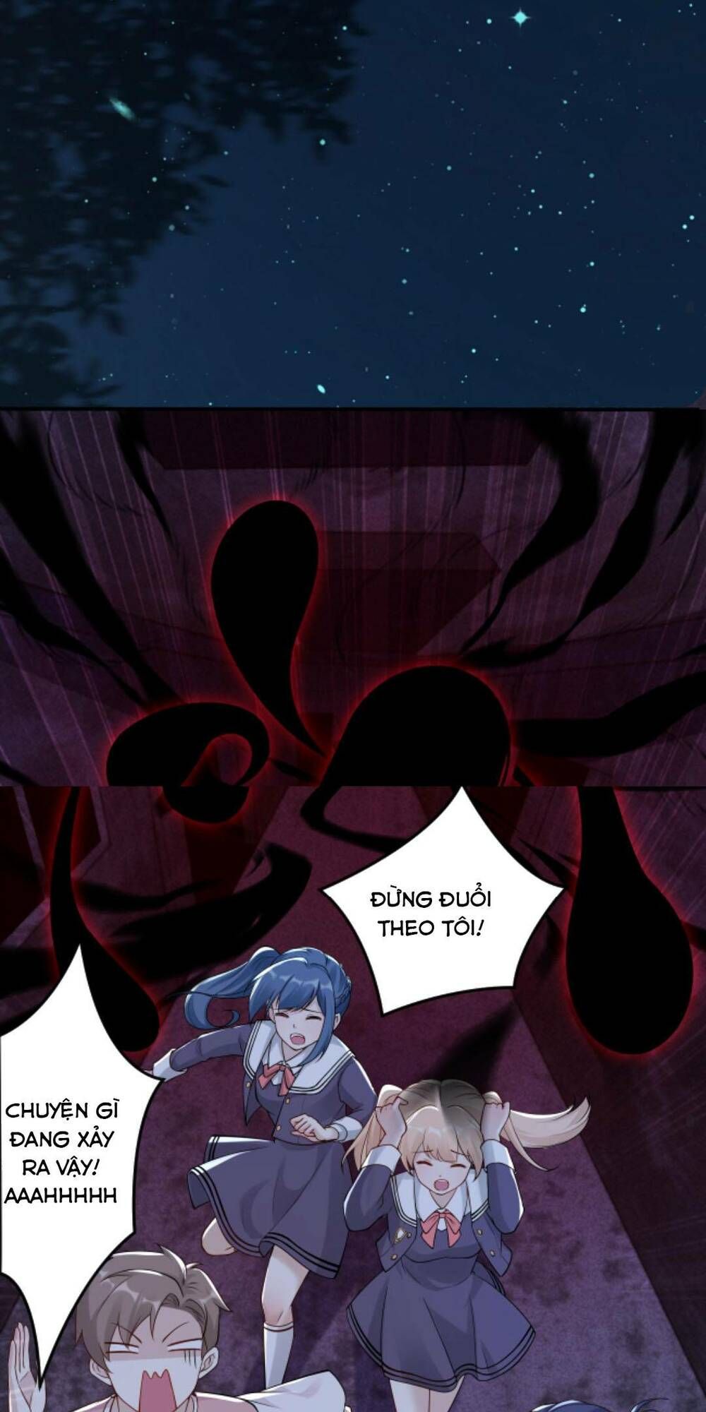 Đứng Yên! Em Gái Chúng Tôi Nói Trên Đầu Bạn Có Quỷ. Chap 71 - Next Chap 72