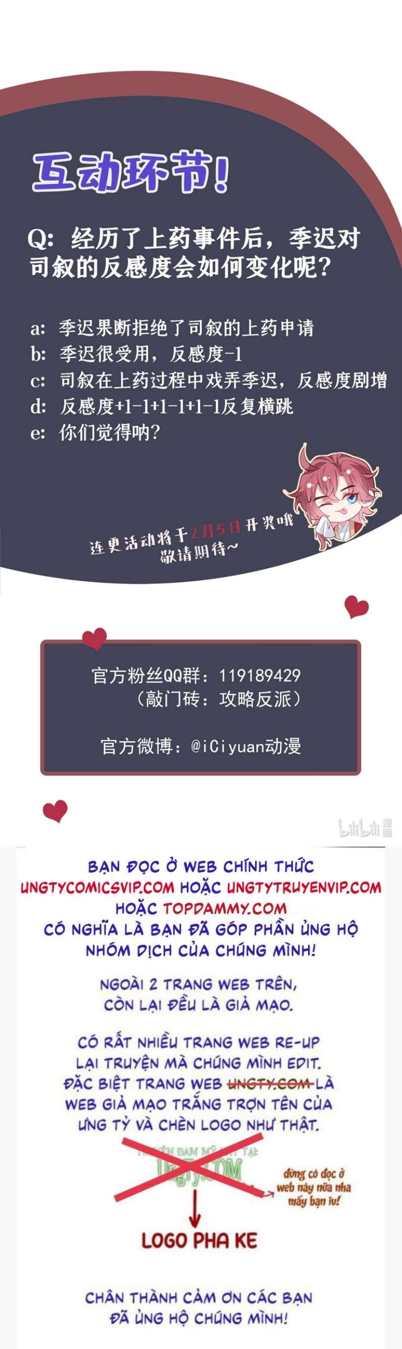 Hôm Nay Lại Lấy Mạng Công Lược Phản Diện Chap 9 - Next Chap 10