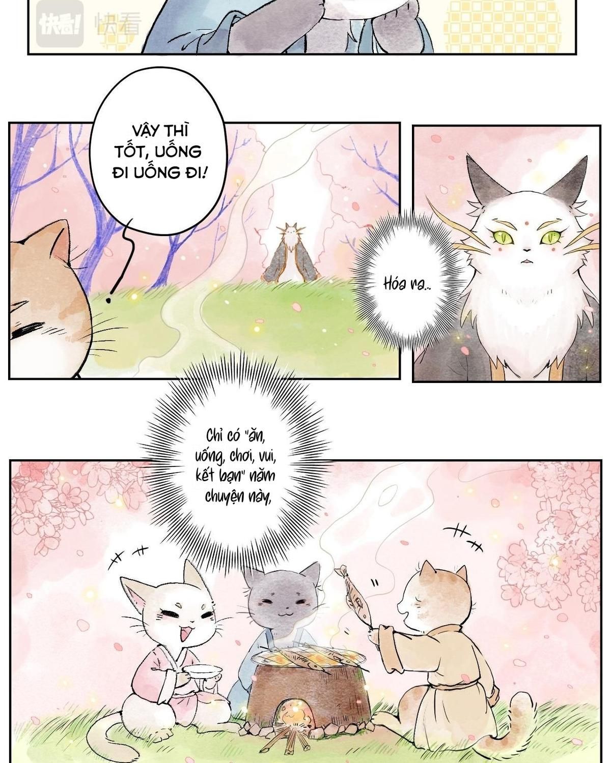 Năm Bạn Mèo Chap 3 - Next Chap 4