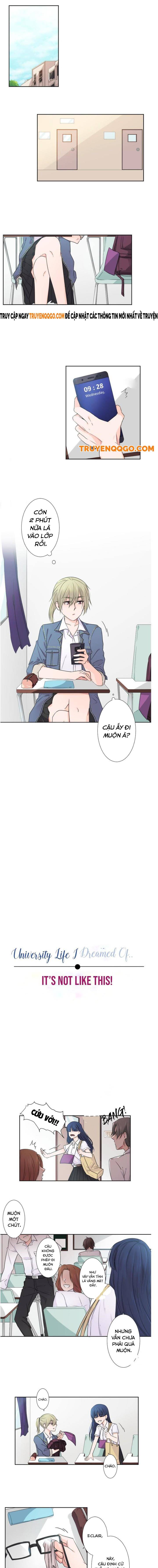 Cuộc Sống Đại Học - Không Như Mơ Chap 4 - Next Chap 5