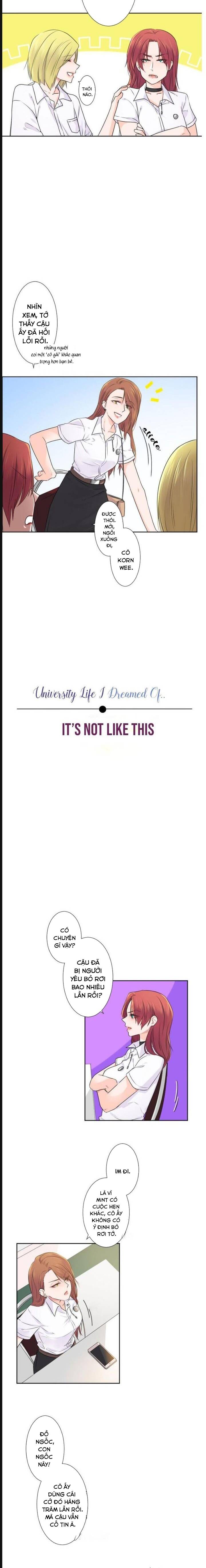 Cuộc Sống Đại Học - Không Như Mơ Chap 5 - Next Chap 6