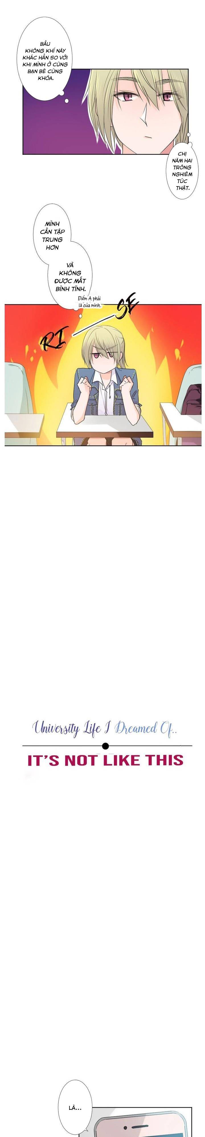 Cuộc Sống Đại Học - Không Như Mơ Chap 6 - Next Chap 7