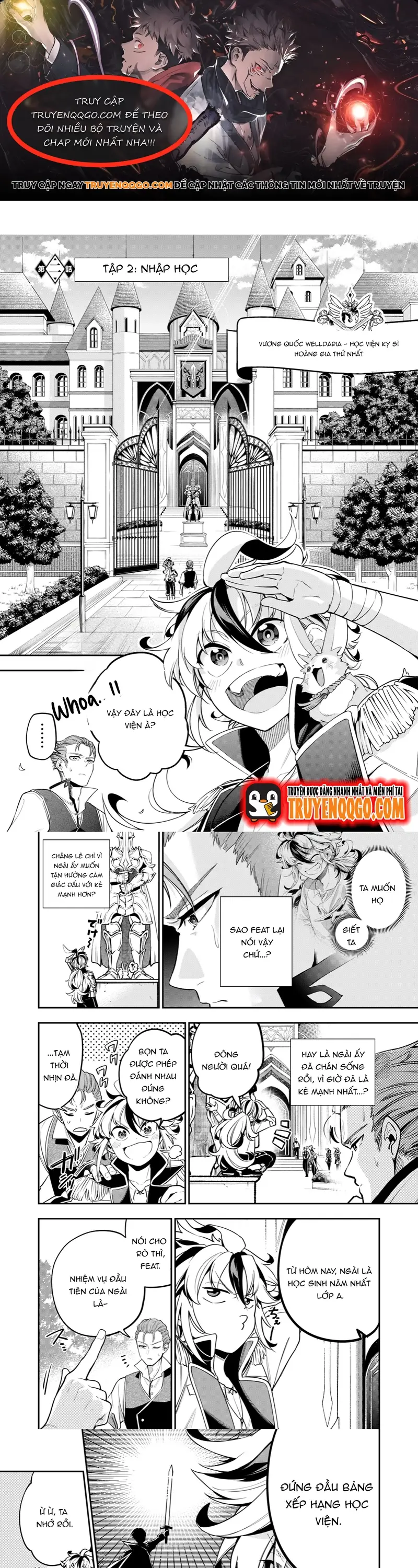 Ken O Motanai Ken Sei, Kizoku Ni Shihai Sa Reta Kishi Gakuen De Muso Suru Chap 2 - Next Chap 3