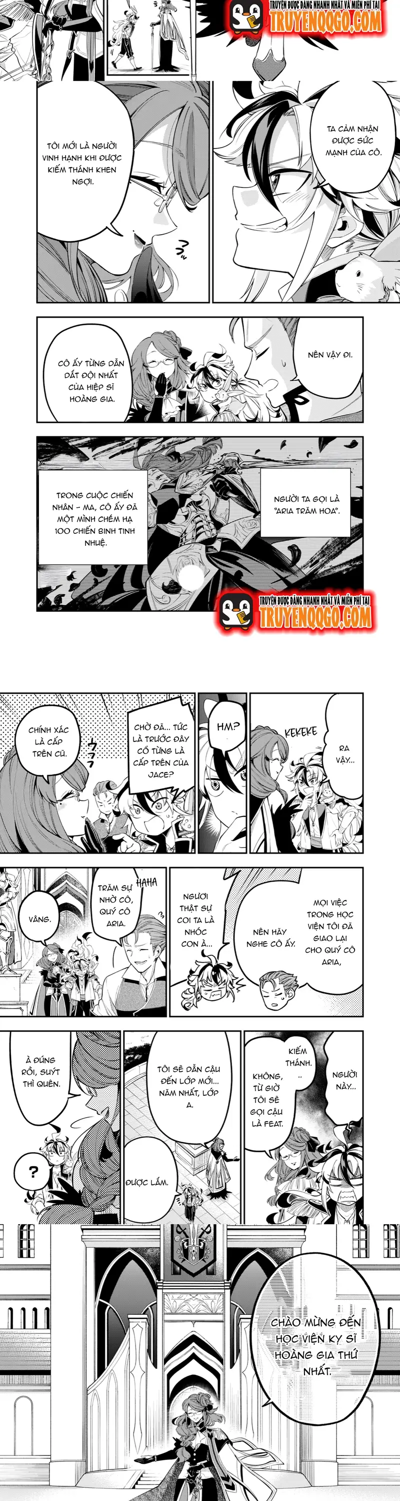 Ken O Motanai Ken Sei, Kizoku Ni Shihai Sa Reta Kishi Gakuen De Muso Suru Chap 2 - Next Chap 3