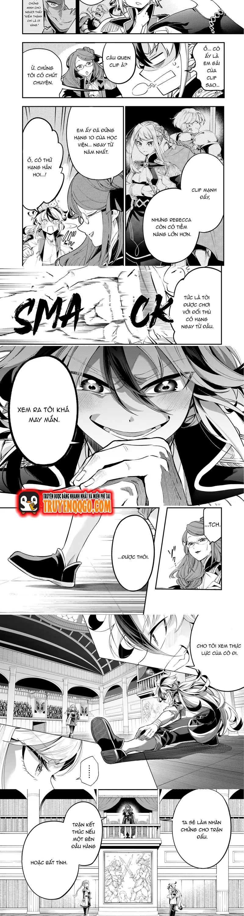 Ken O Motanai Ken Sei, Kizoku Ni Shihai Sa Reta Kishi Gakuen De Muso Suru Chap 2 - Next Chap 3