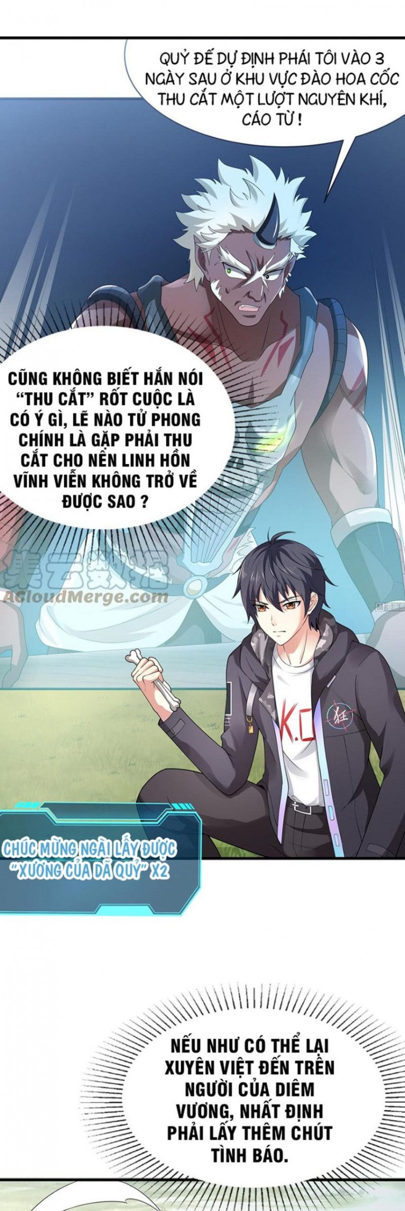 Ta Ở Địa Phủ Mở Hậu Cung Chap 3 - Next Chap 4