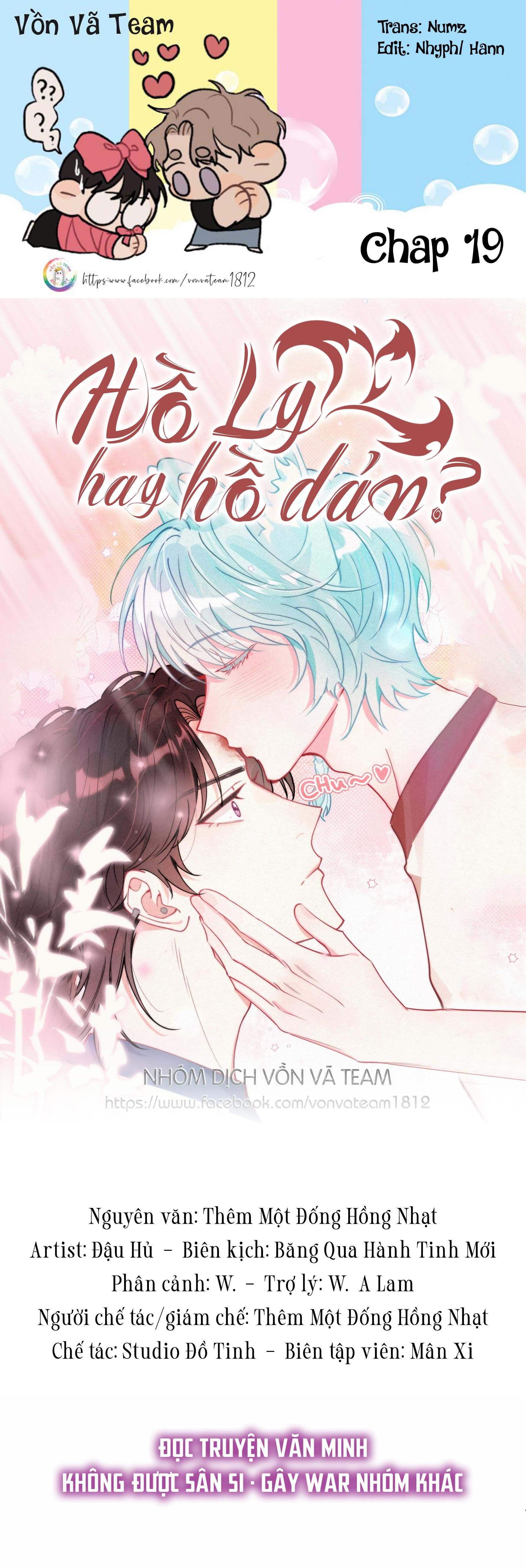 Hồ Ly Hay Là Chap 19 - Next Chap 20