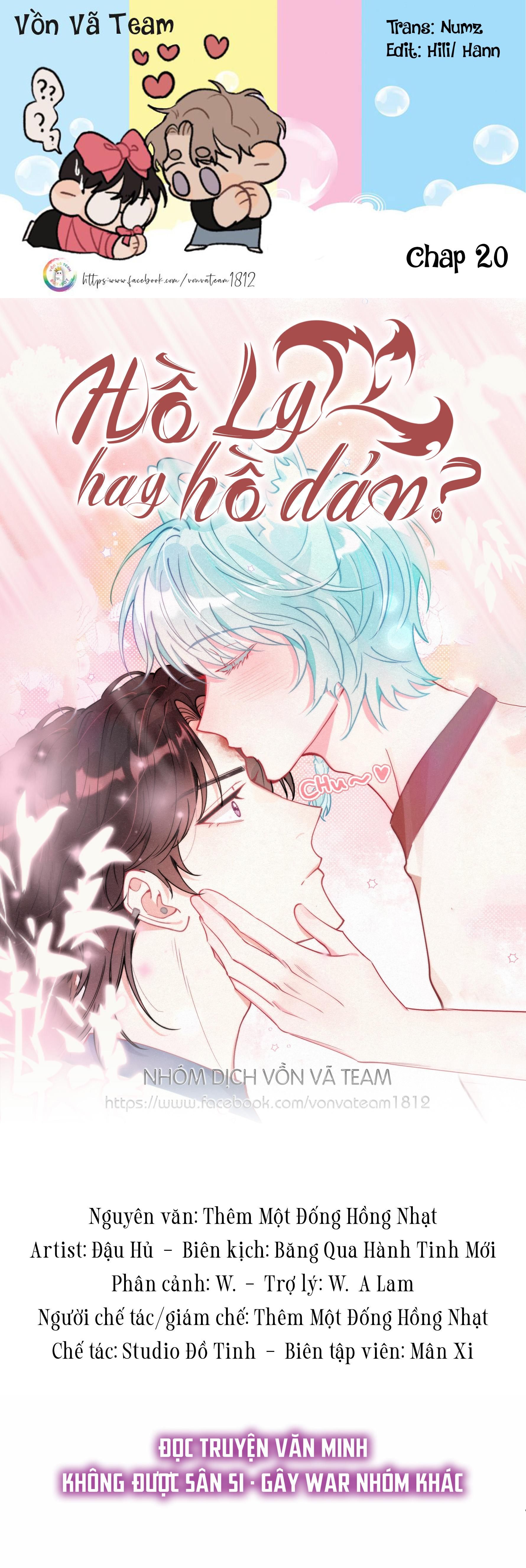 Hồ Ly Hay Là Chap 20 - Next Chap 21