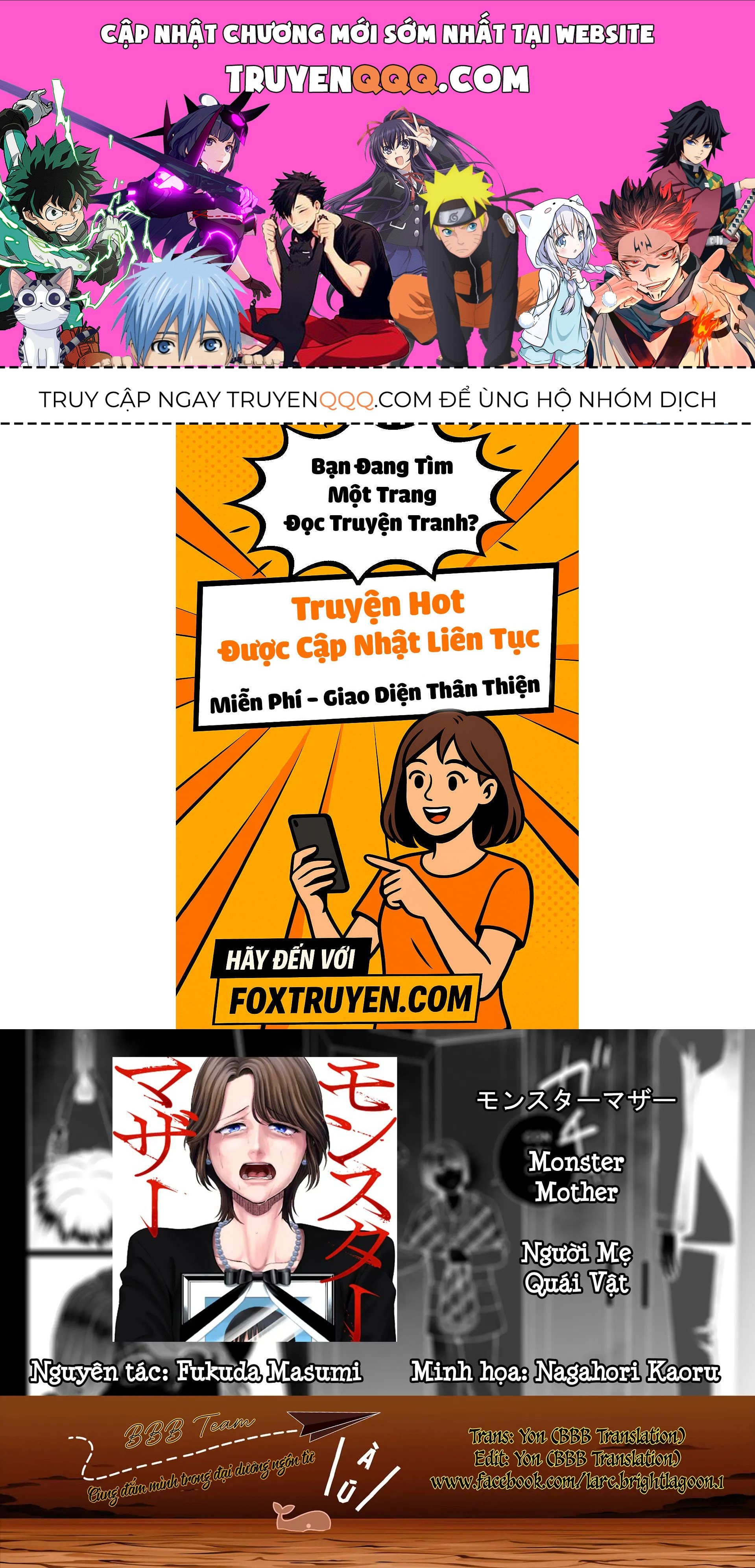 Người Mẹ Quái Vật Chap 1 - Next Chap 2