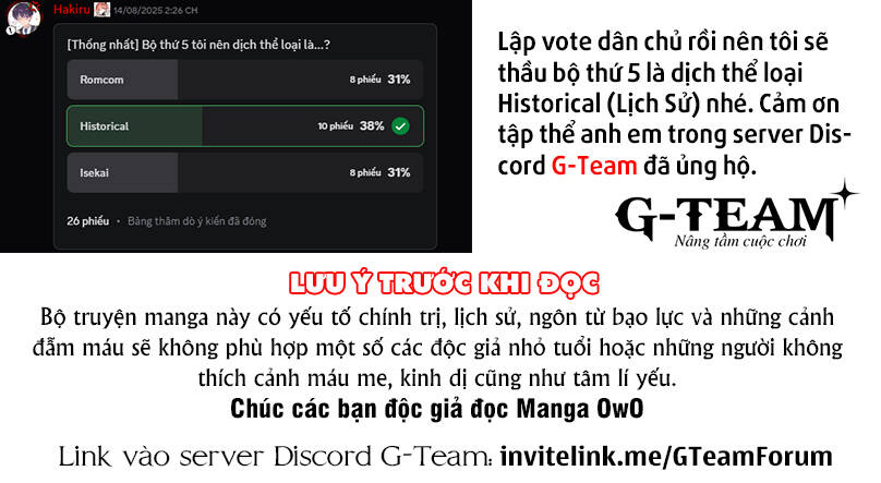 Nữ Hoàng Opera Chap 1 - Next Chap 2