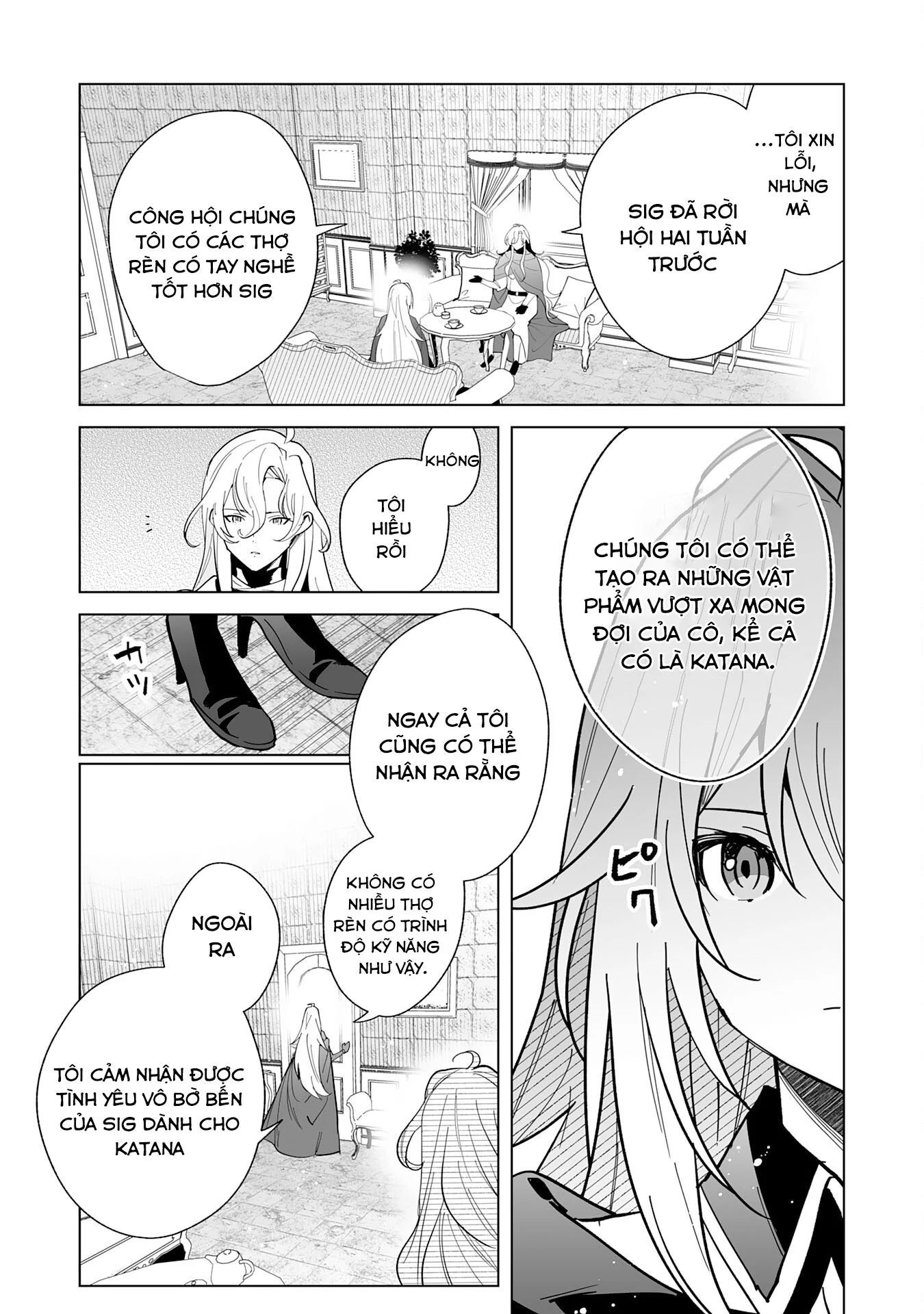 S-Kyuu Guild Wo Ridatsushita Katanakaji No Jiyuu Na Henkyou Slow Life ~Black Guild Kara Kaihousarete Kimama Ni Kaji Shitetara, Densetsu No Matou Ga Umareteimashita~ Chap 4 - Next Chap 5