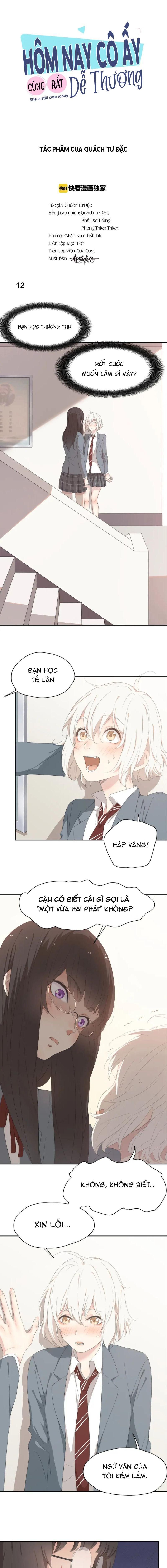 Hôm Nay Cô Ấy Cũng Rất Dễ Thương Chap 5 - Next Chap 6