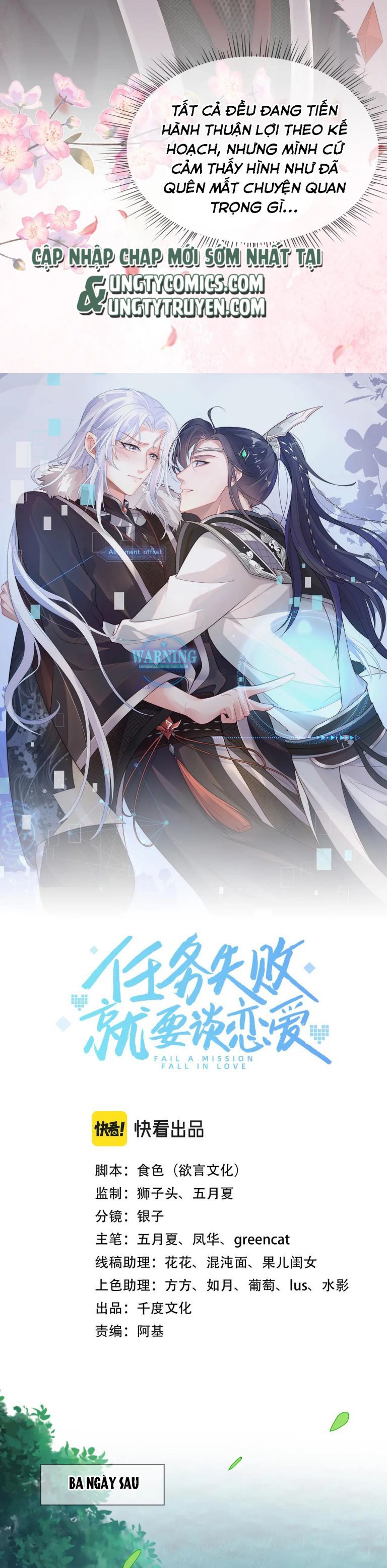 Nhiệm Vụ Thất Bại Thì Phải Yêu Đương Chap 62 - Next Chap 63