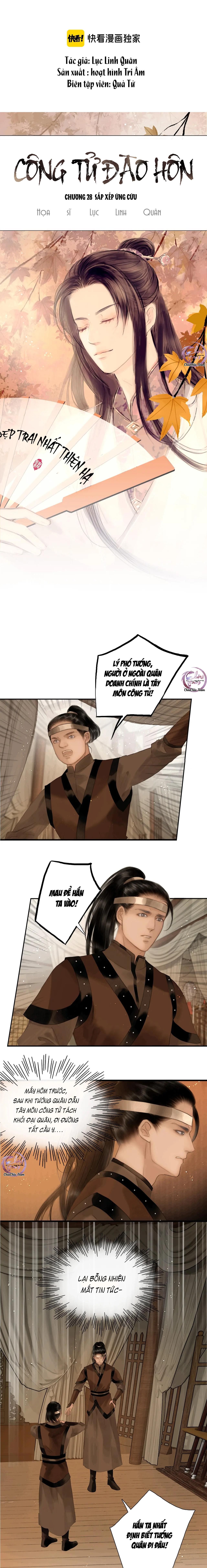 Công Tử Đào Hôn Chap 28 - Next Chap 29