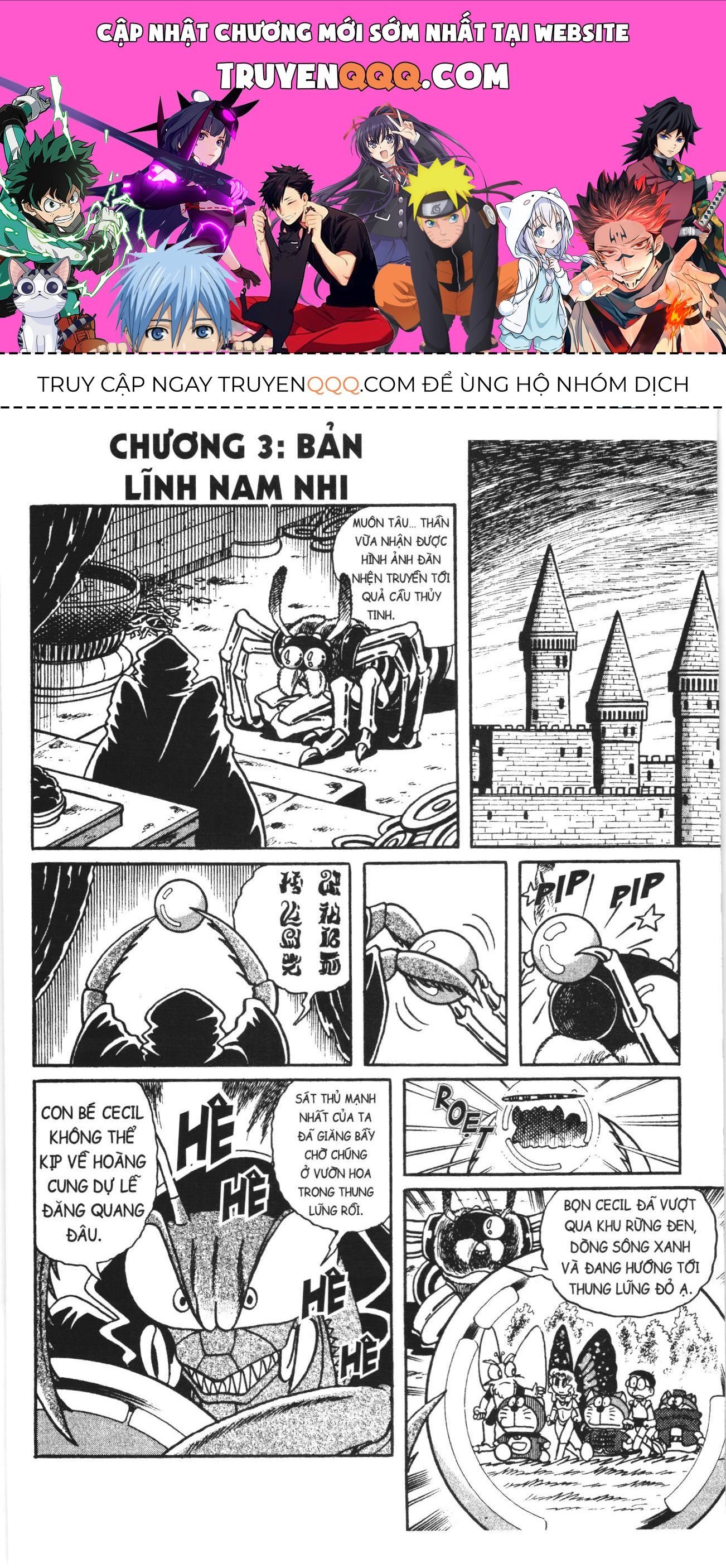 Đội Quân Doraemon Đặc Biệt Chap 119 - Next Chap 120