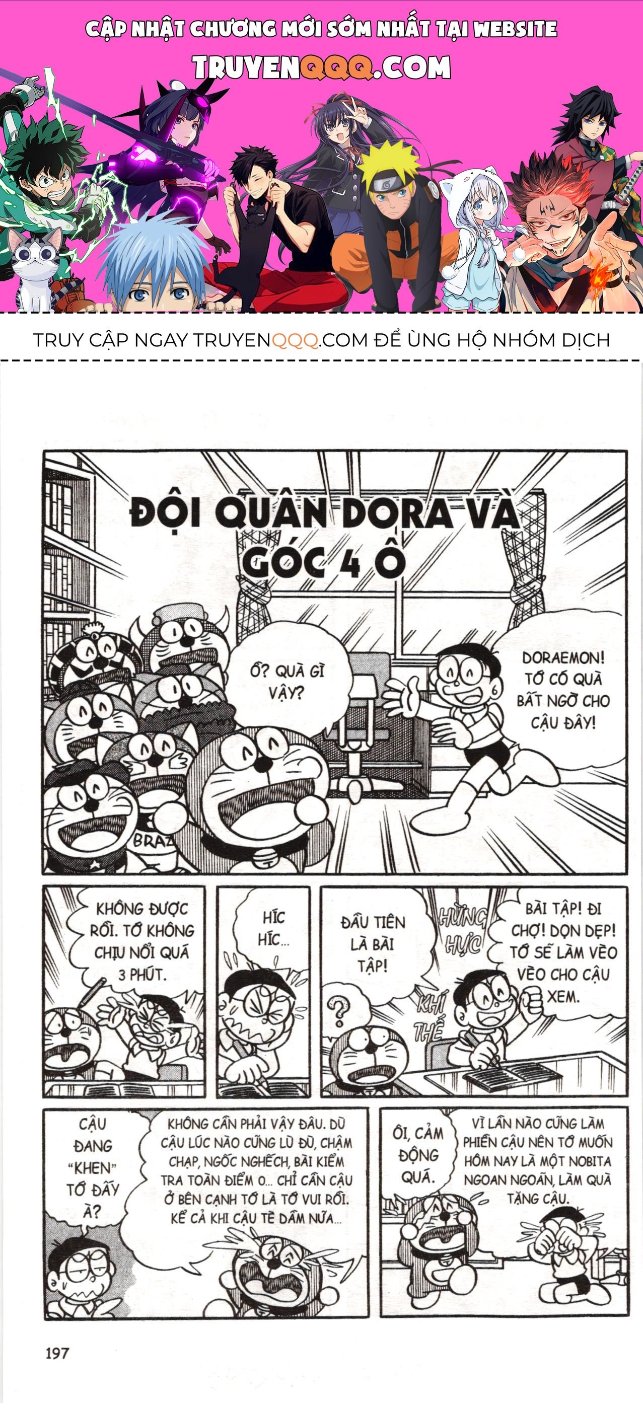 Đội Quân Doraemon Đặc Biệt Chap 51 - Next Chap 52
