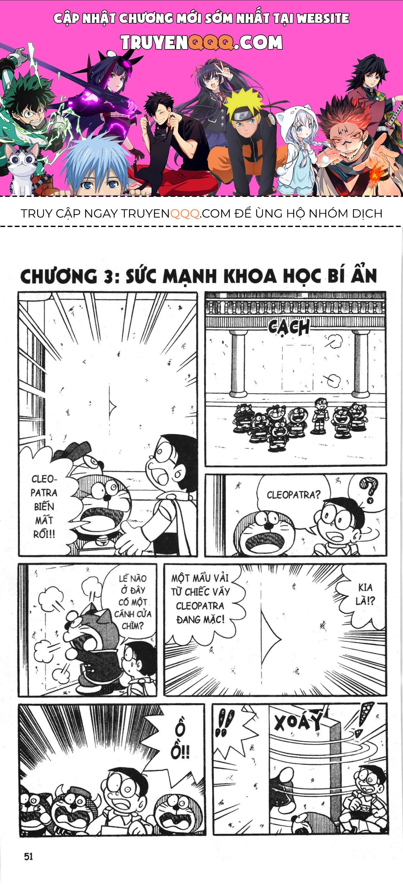 Đội Quân Doraemon Đặc Biệt Chap 68 - Next Chap 69