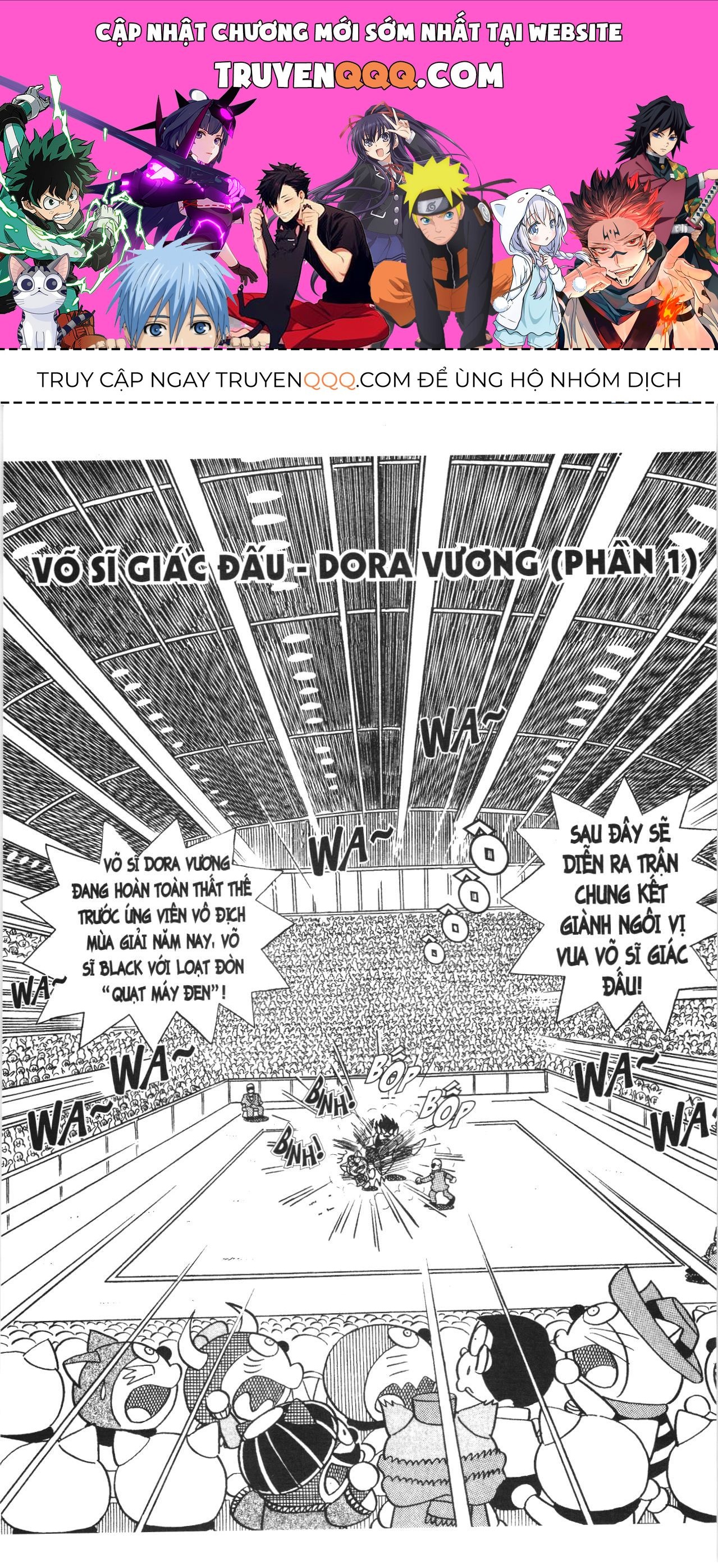 Đội Quân Doraemon Đặc Biệt Chap 7 - Next Chap 8