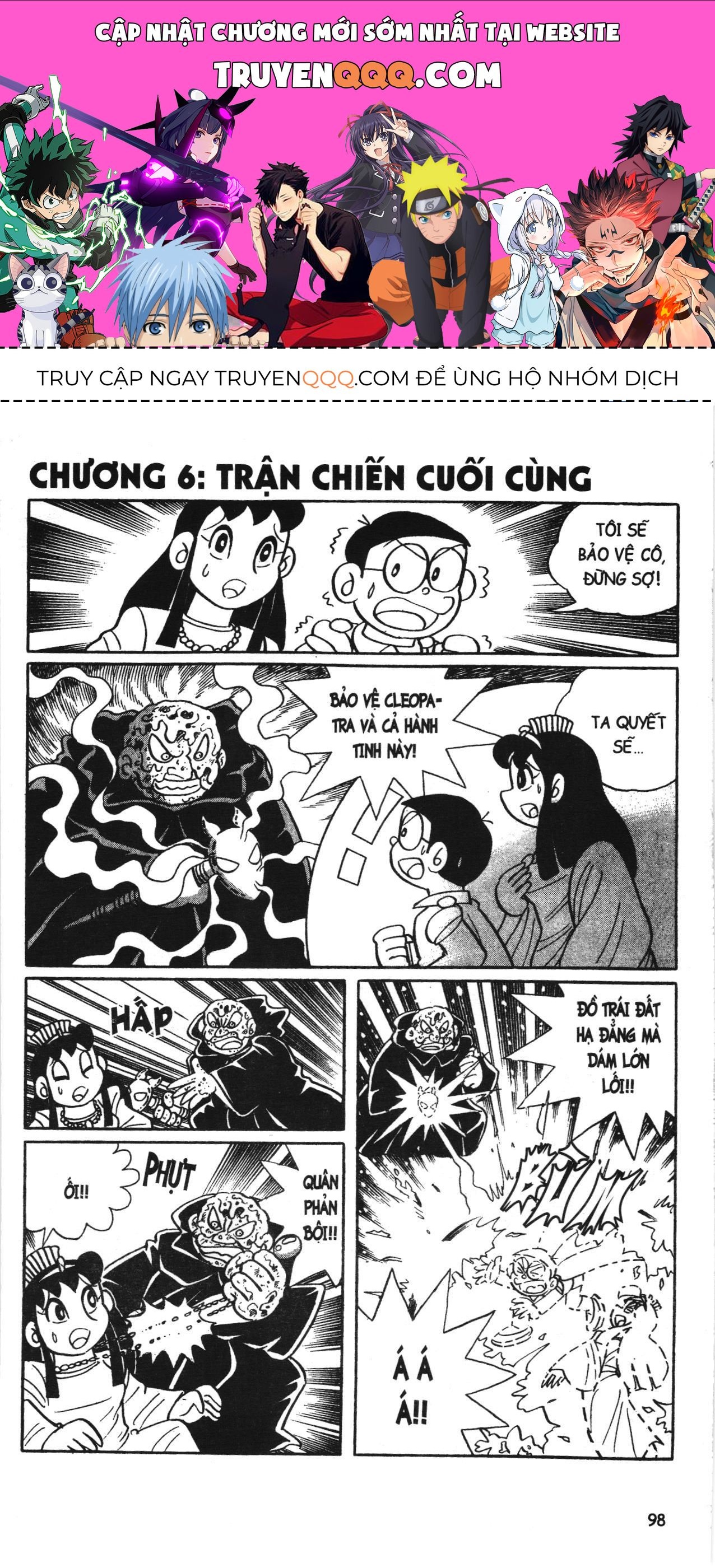 Đội Quân Doraemon Đặc Biệt Chap 71 - Next Chap 72