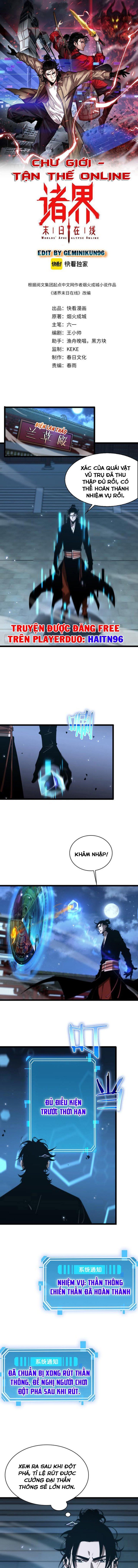 Chư Giới Mạt Nhân Tại Tuyến Chap 59 - Next Chap 60