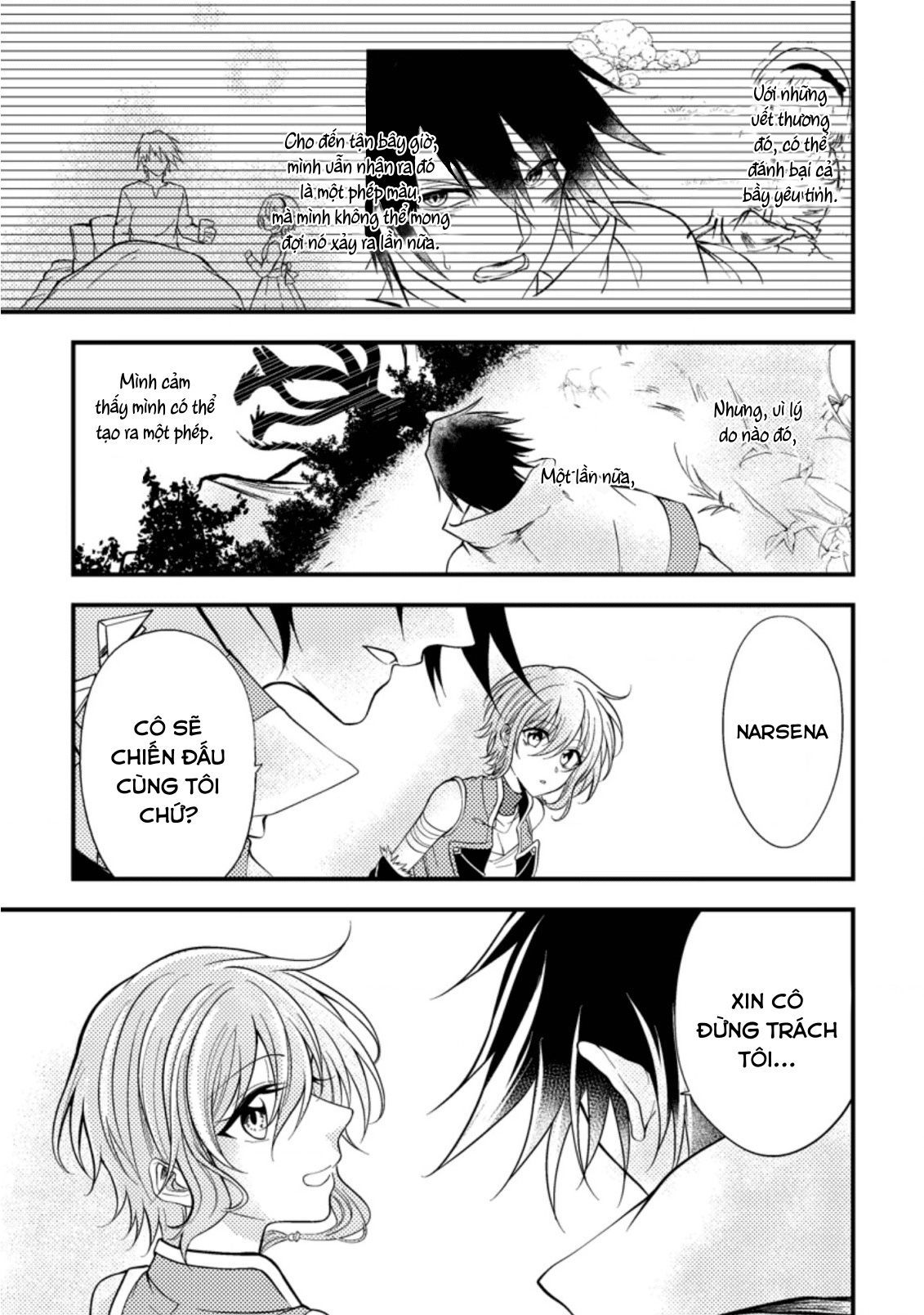 Pháp Sư Hồi Phục Bị Đuổi Khỏi Tổ Đội Hóa Ra Là Mạnh Nhất Chap 7 - Next Chap 8