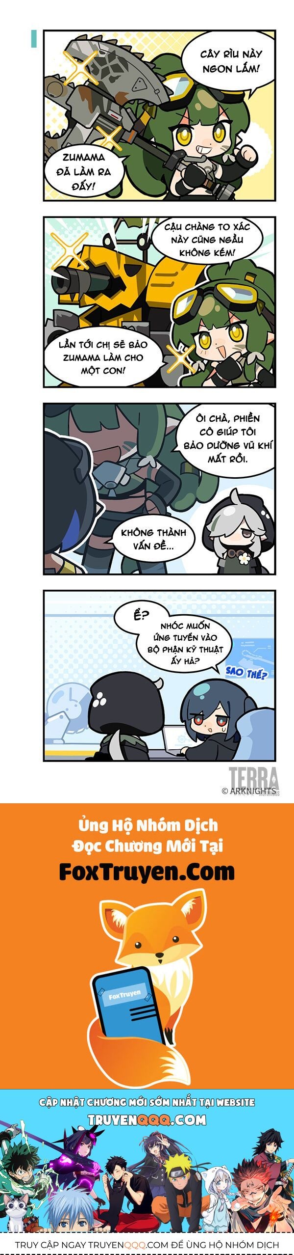 Arknights: 123 Rhodes Island!? Chap 34 - Next Chap 35
