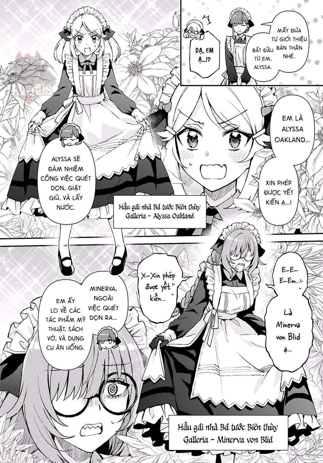 Lệnh Nữ Gia Cảnh Thảm Thương Muốn Đem Lòng Yêu Hắc Hiệp Sĩ Chap 4 - Next Chap 5