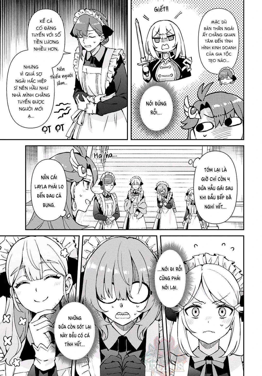 Lệnh Nữ Gia Cảnh Thảm Thương Muốn Đem Lòng Yêu Hắc Hiệp Sĩ Chap 4 - Next Chap 5