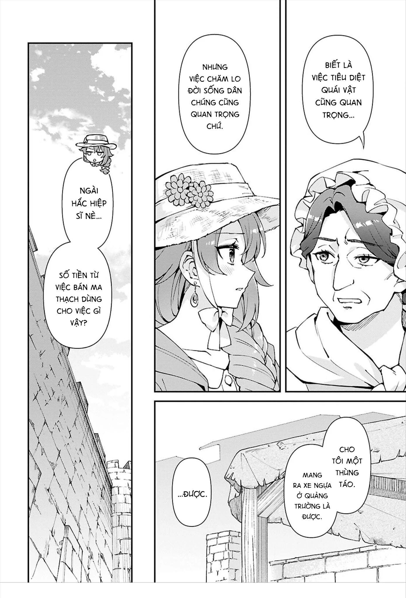 Lệnh Nữ Gia Cảnh Thảm Thương Muốn Đem Lòng Yêu Hắc Hiệp Sĩ Chap 7 - Next Chap 8