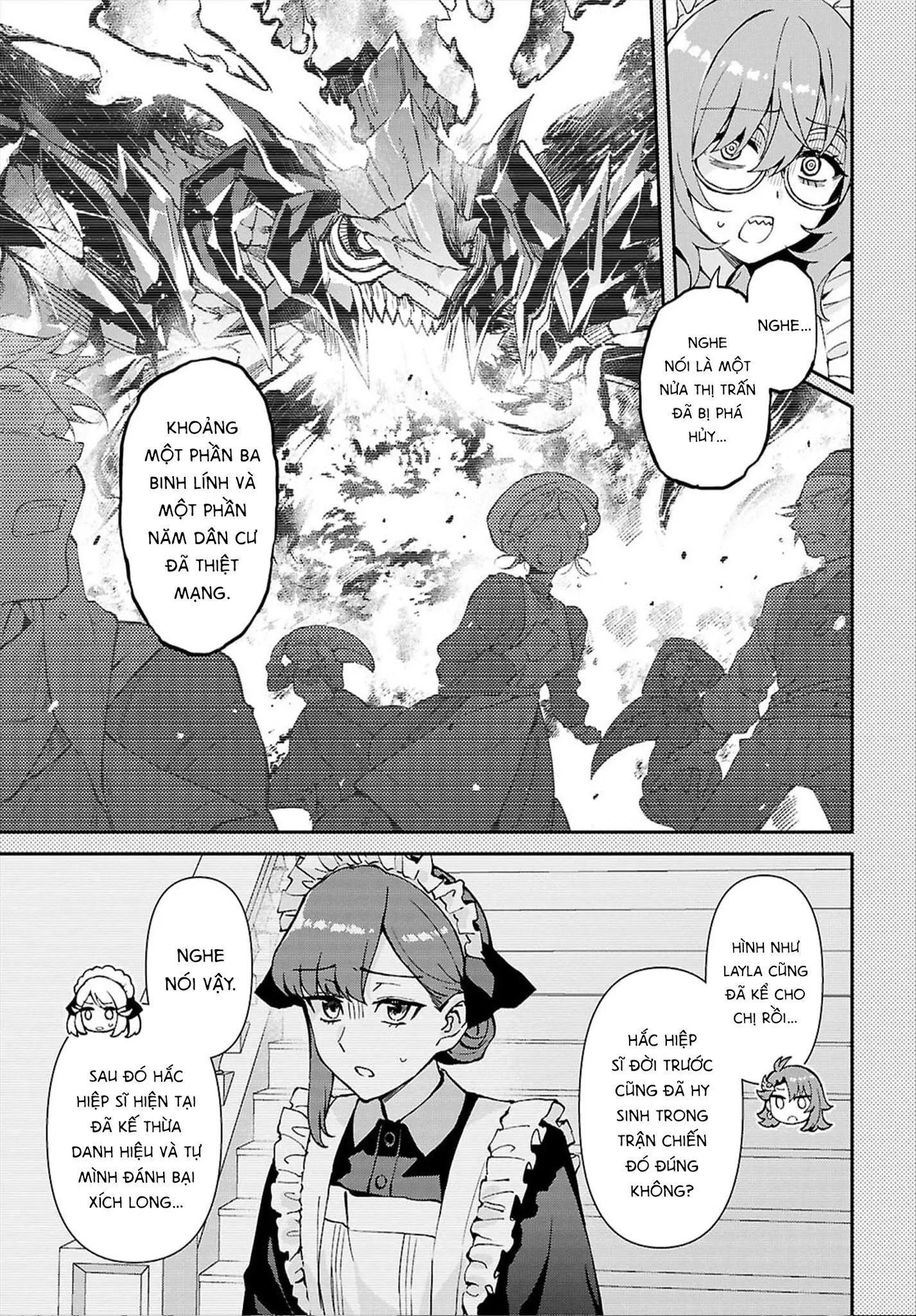 Lệnh Nữ Gia Cảnh Thảm Thương Muốn Đem Lòng Yêu Hắc Hiệp Sĩ Chap 7 - Next Chap 8